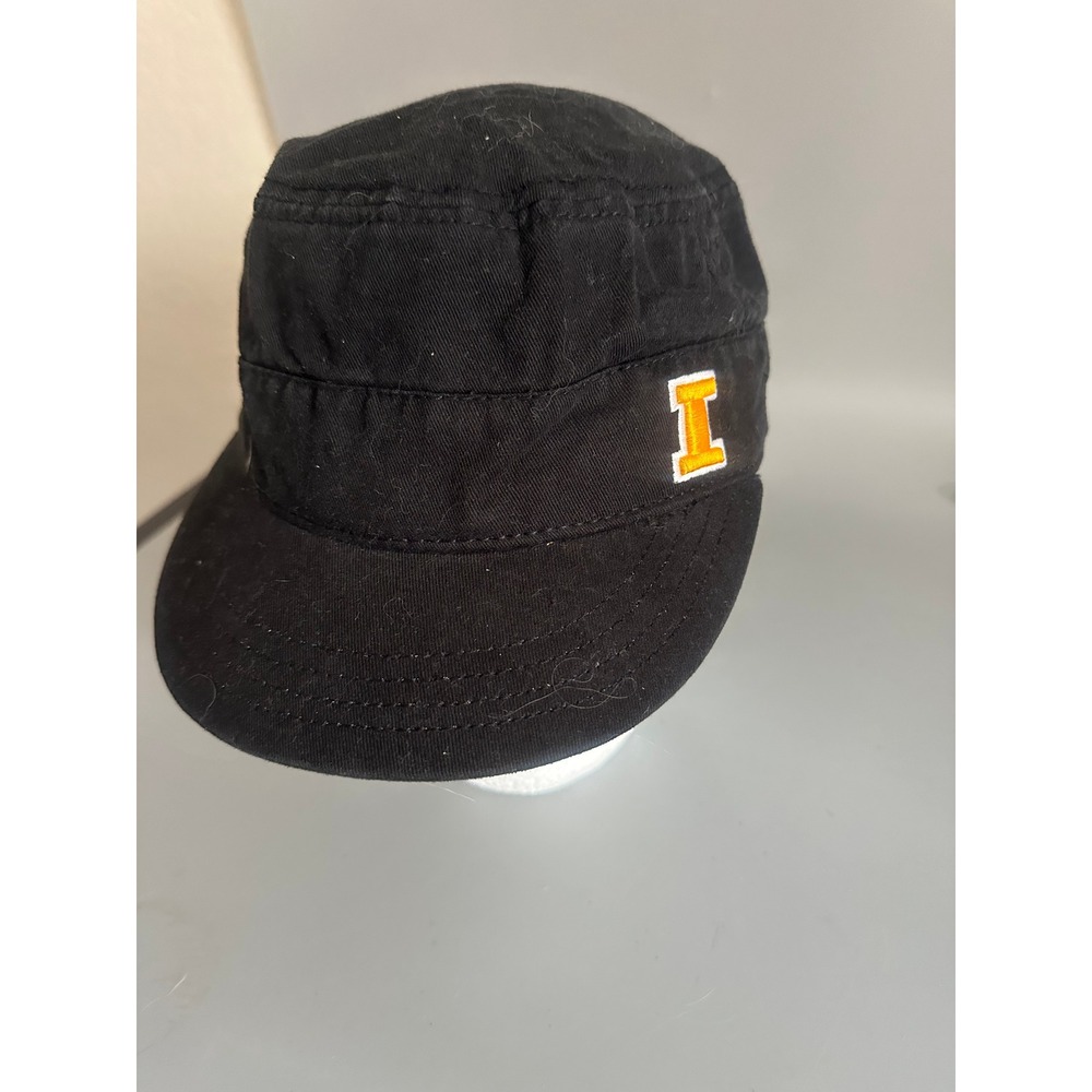 New Era Iowa Hawkeyes Womens Military Cadet Hat Black Gold Adjustable Cap